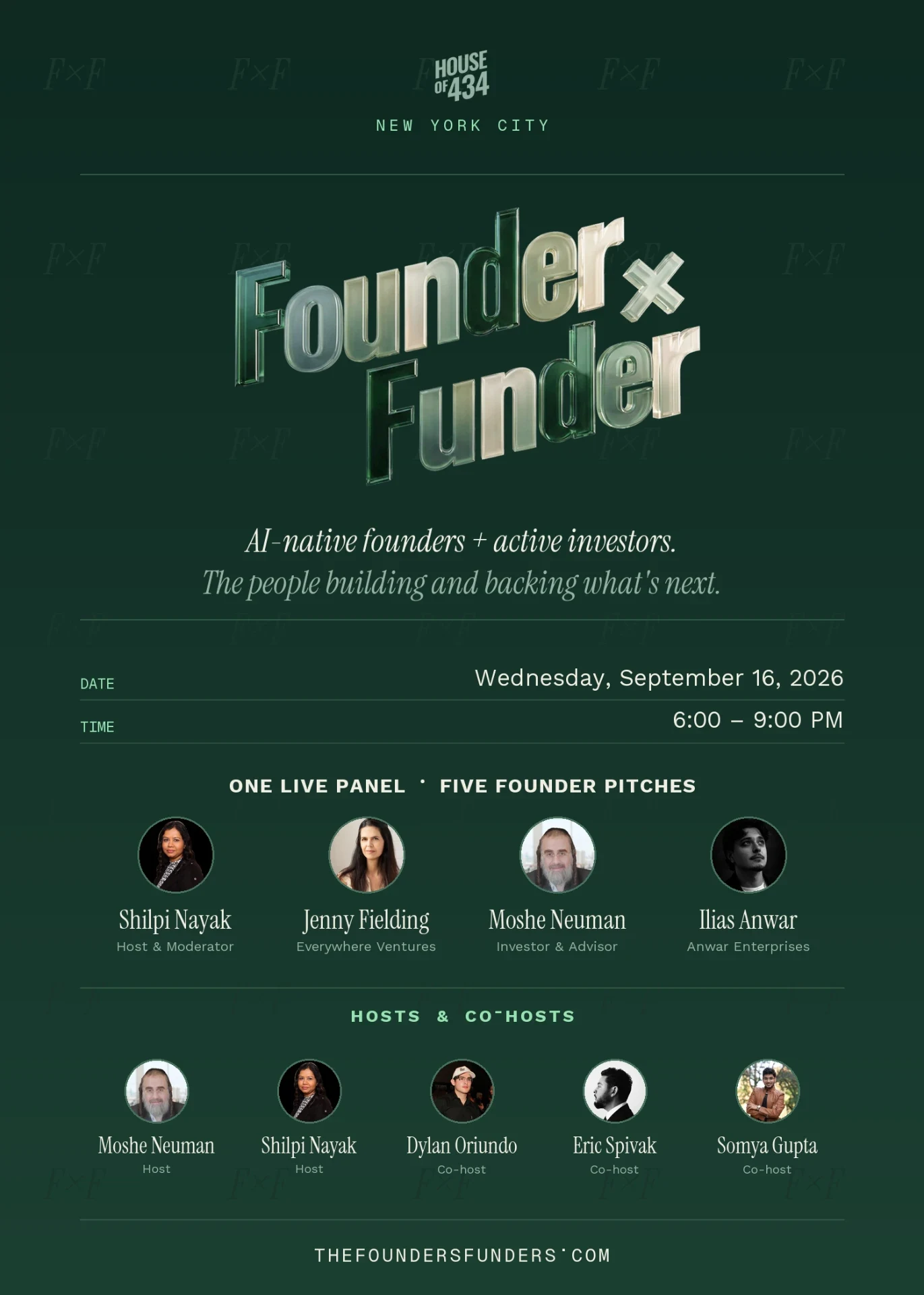Founder × Funder Exclusive Tech Event