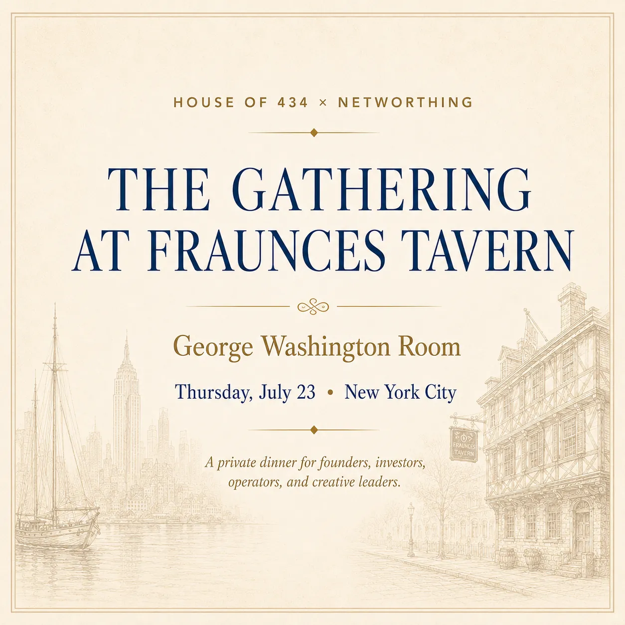 The Gathering at Fraunces Tavern