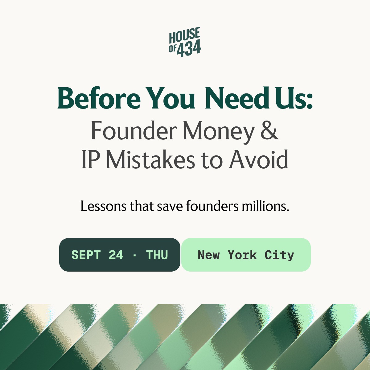 Before You Need Us: Founder Money & IP Mistakes to Avoid