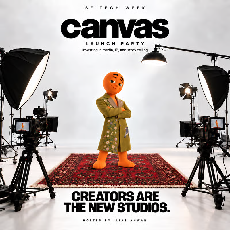 Canvas Launch Party: Investing in Media, IP, and Storytelling