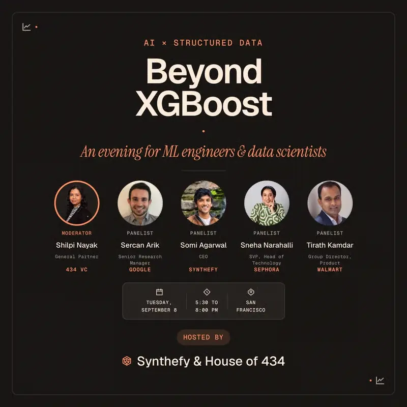 Beyond XGBoost: An Evening for ML Engineers & Leaders